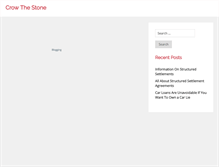 Tablet Screenshot of crowthestone.com